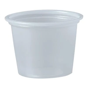 Solo Disposable Souffle Cup Clear Plastic 1 oz. 250 Ct P100N - Picture 1 of 1