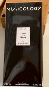 MUSICOLOGY  Cause I’m Happy 3.2oz / 95ml NEW IN BOX
