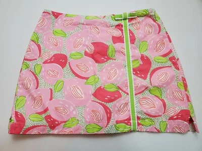 Falda Corta Lilly Pulitzer Rosa Melocotones Etiqueta Blanca Niñas Talla 10 Foto 1 de 4