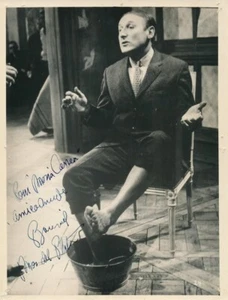 Bourvil-RARE Vintage Signed Photograph (French Actor/Singer) - Picture 1 of 1