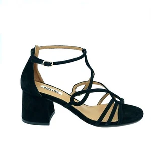 BIBI LOU - Sandalia Mujer En Ante Negro Tacón 5 CM 620Z30VK - Imagen 1 de 3