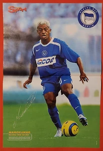 2. Vintage Hertha BSC Berlin / Marcelinho - NBA / Kobe Bryant Bravo Poster 2005 - Picture 1 of 2