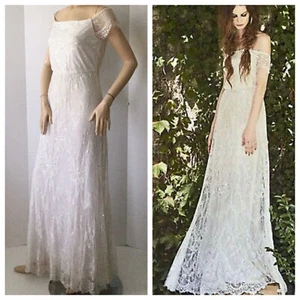 Alice + Olivia Aurelia schulterfreies verziertes Kleid (Größe 6) - $ 1395,00! - Bild 1 von 12