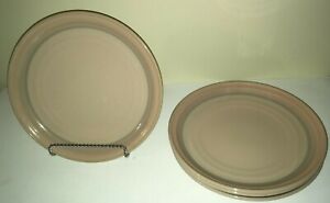 (4) Noritake Stoneware SUNSET MESA 10 3/8" Dinner Plates