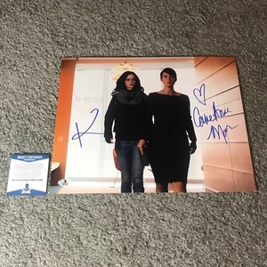 Jessica Jones x2 signed auto autograph 11x14 Photo Ritter Moss Beckett BAS - Picture 1 of 1