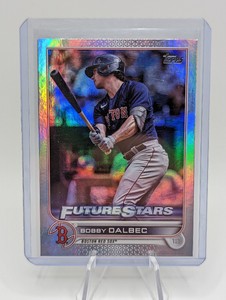 2022 Topps Series 1 Bobby Dalbec #7 Rainbow Foil Future Stars Boston Red Sox