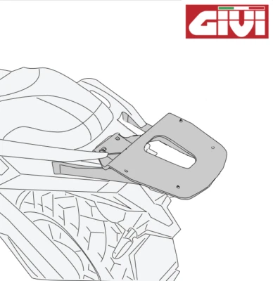 Staffe portabauletto Givi per Sym ADX TG 400 dal 2025 SR7072 - Imagen 1 de 4