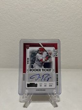 2021 Panini Contenders Jose Rojas Rookie Ticket RC Auto #194 Los Angeles Angels