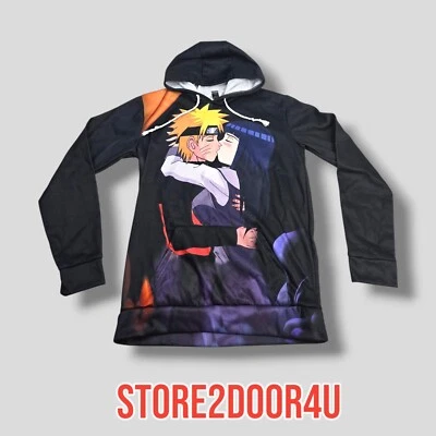 Sudadera con Capucha Naruto Gráfica 3D Unisex Talla M Foto 1 de 4