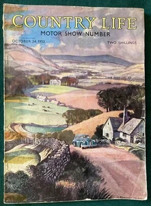 Country Life-Motor Show Supplement October 24, 1952 - Foto 1 di 18