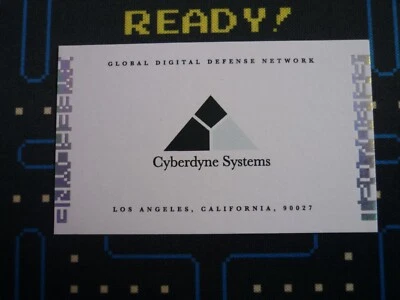 Boxed Film prop replica Business card terminator cyberdyne systems T2 - Image 1 of 4