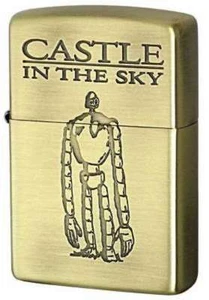Zippo Lighter Castle in the Sky Robot Soldier Studio Ghibli Collection Japan - Picture 1 of 3