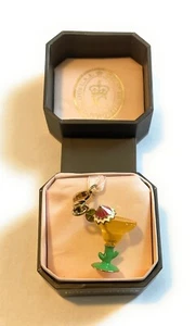 NEW NIB Juicy Couture Margarita Cocktail Lime Umbrella Straw Cactus Glass Charm - Picture 1 of 4