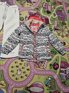 schneeanzug 2 teilig Gr.128 - Bild 1 von 3