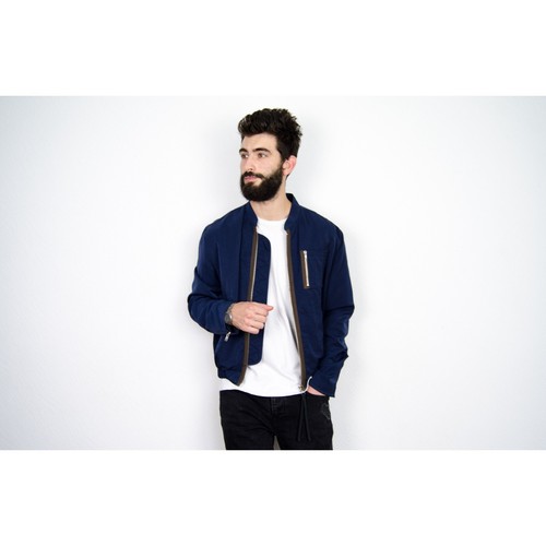 Giacca Bomber Uomo Acne Studios Cusack SS13 Nylon Shimmer Taglia 48 50 M