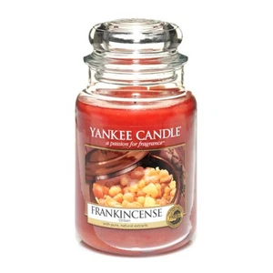 YANKEE CANDLE - FRANKINCENSE - 22 oz - European Labeling - Great Christmas Scent - Picture 1 of 3
