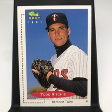 1991 Classic Best Minor League Todd Ritchie #319 Rookie RC Twins