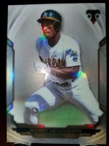 Ricky Henderson 2019 Topps Triple Threads