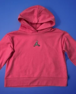 $40 Nike Jordan Girls Pink Hoodie Size M(6) - Picture 1 of 3