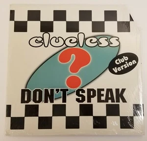 CLUELESS "DON'T SPEAK" Maxie Single 12" LP 1997 ZYX Music 66073-12 Club Version - Picture 1 of 6