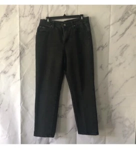 VINTAGE 90s - RIDERS Black Denim Jeans Damen 10P - Bild 1 von 9