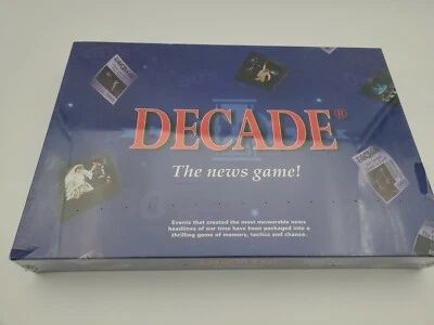 Decade The News Game! Board Game Brand New Sealed 1999 - Image 1 of 4