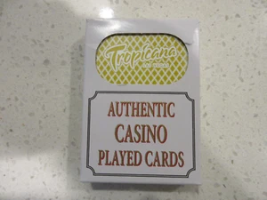 Baraja de cartas Tropicana Gold Casino Las Vegas + ficha de póker GRATIS - Imagen 1 de 10
