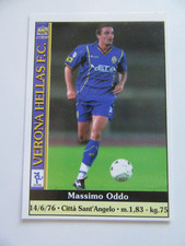 2001 Massimo Oddo Card Verona Hellas F.C. Italia - EX Bavaria - collection resolution