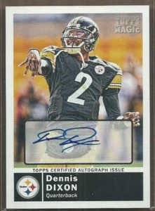 A1736- 2010 Topps Magic Autographs #245 Dennis Dixon 2G Auto - NM-MT Steelers - Picture 1 of 1