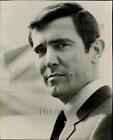 1969 Pressefoto Schauspieler George Lazenby Besetzung und der neue James Bond. - lra16277