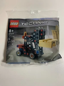 Lego Technic 30655 Forklift with Pallet 78 pcs 8+ Sealed Polybag New - Picture 1 of 6