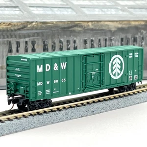 Micro-Trains 27150 Minnesota Dakota Western 50ft Rib Side Boxcar 9065 N Scale - Picture 1 of 10