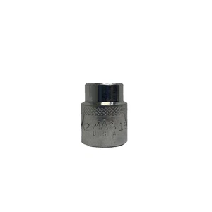 Mac 16mm socket – P3 X2 – 12pt – 3/8" drive – USA – used - Foto 1 di 13