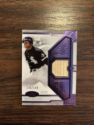 Frank Thomas 2024 Topps Nivel Uno - Reliquias Nivel Uno Lámina Púrpura #ed/149 (MEM) Foto 1 de 2