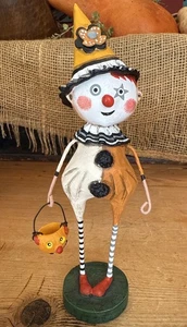 Lori Mitchell Halloween figurines “Trick Or Treat Clown” 7.5 “ Tall (2516) - Picture 1 of 3