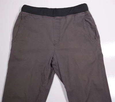Pantalón moaby prAna para hombre cintura elástica gris algodón pantalones grandes  Foto 1 de 4