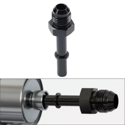 6AN Stecker auf 3/8" Stecker SAE Schnelltrenn-Aufsteck-EFI-Kraftstoffverteiler - Image 1 of 4