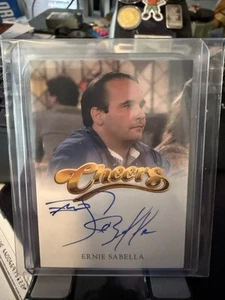 2024 RITTENHOUSE CHEERS PREMIERE EDITION ERNIE SABELLA as SANTO CARBONE AUTO - Picture 1 of 2