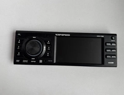 Ripspeed DVD-733B Car Stereo DVD/CD/MP3 Player Replacement Face Front Panel  - Image 1 of 2