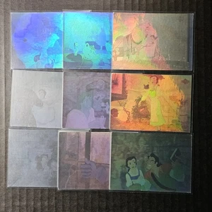 Beauty and the Beast Hologram Insert Cards, Set of 9, 1992 Upper Deck/Disney - Picture 1 of 11