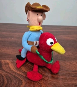 Rudolph the Red Nosed Reindeer Cowboy Ostrich Plush Misfit Toy CVS 1999 - Picture 1 of 18