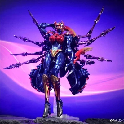 Boneco de ação TransArt Black Widow Metal Spider Warrior TA BWM-08 Transform Toys - Imagem 1 de 4