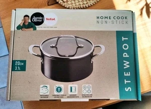 Olla Jamie Oliver by Tefal de alta calidad con tapa, Ø 20 cm titanio antiadherente - Imagen 1 de 8
