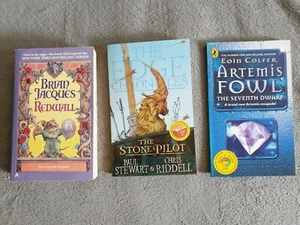 3 englische Jugendbücher: "Redwall", "The Stone Pilot", "The Seventh Dwarf" - Bild 1 von 2