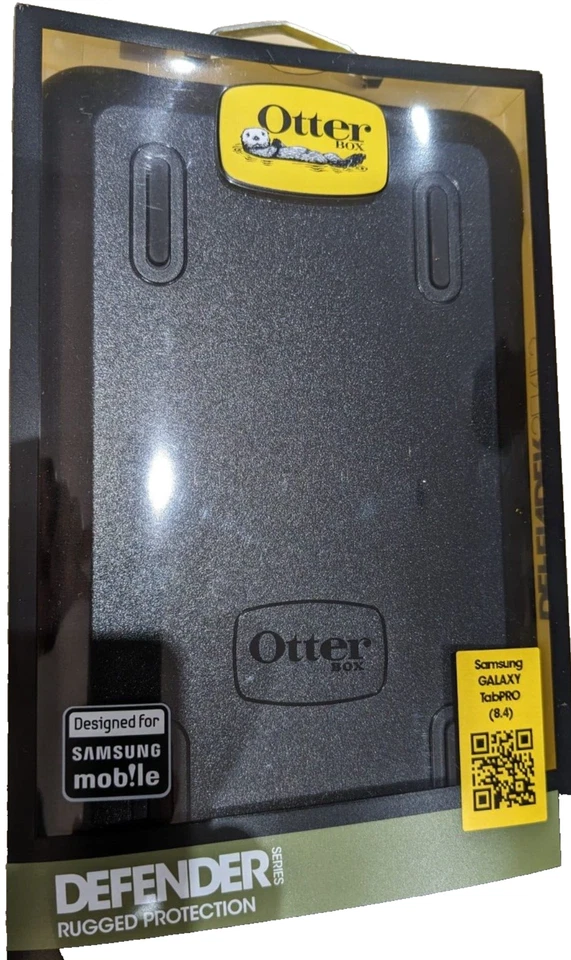 OtterBox Defender Case for Samsung Galaxy TabPRO 8.4 - Black - 77-40498 - Image 1 of 4