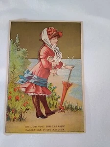 Victorian Trade Card Soapine - Picture 1 of 2