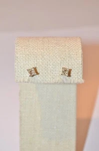 PE-ST-APRX 0,70TCW 14K WG LEICHTE KORB DIAMANT OHRRINGE SCHRAUBVERSCHLUSS - Bild 1 von 5