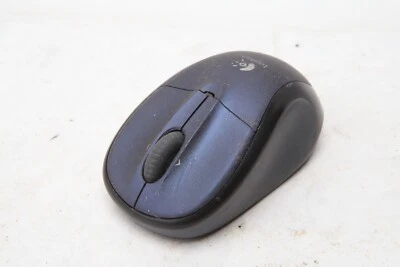 Logitech M-RBS136 Travel USB Wireless Optical Mouse in Blue NO USB F31a - Image 1 of 4