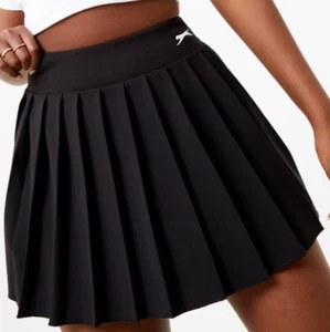 Pleated Women's Teen Girls Skort PE Gym Skirt School Sports wear Uniform Black 6 - Picture 1 of 3