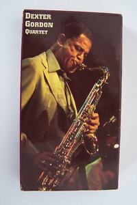 The Dexter Gordon Quartet Jazz at the Maintenance Shop VHS Video Tape